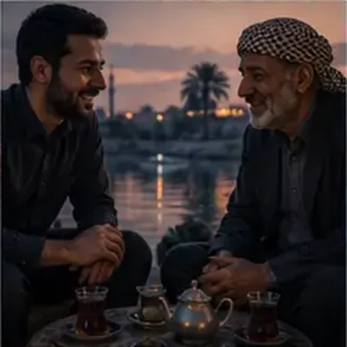 وێنەی گفتوگۆی یەکەم فنجان