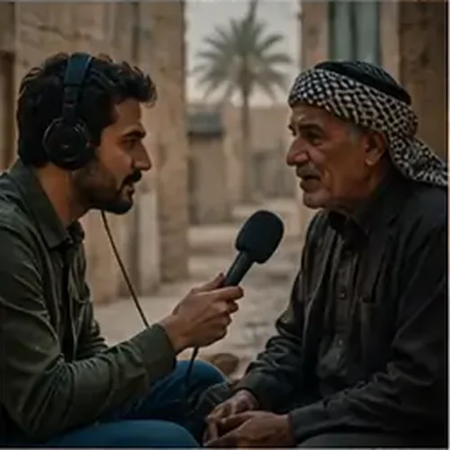 وێنەی پۆدکاستی خەڵکی پیشە