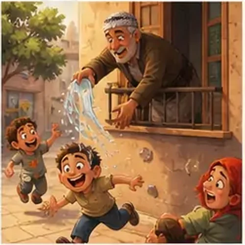 وێنەی چیرۆکە خۆشەکانی دراوسێکان