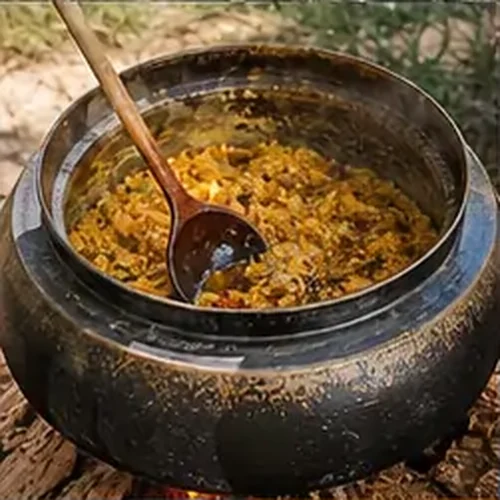 وێنەی تەشریبی گۆشت بۆ کۆبوونەوەی خێزان