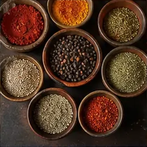وێنەی برنجی سووری بەسڕەیی