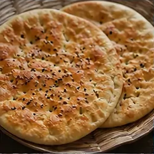 وێنەی نانی عەباسی گەرم