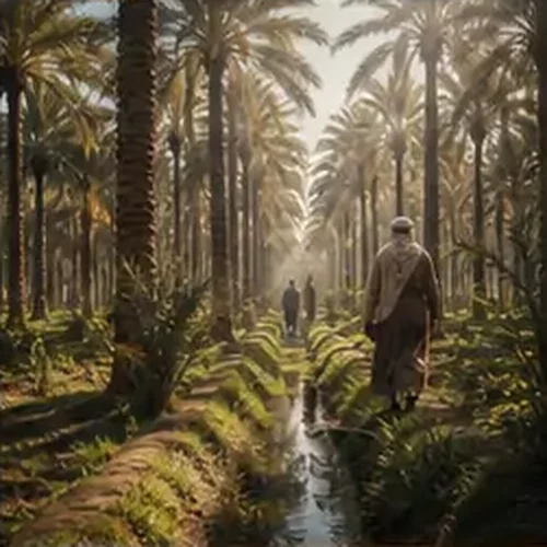 وێنەی دارخورمای دایکی سالم