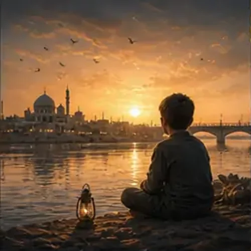 وێنەی کورسییەکی بەتاڵ لە نزیک دجلە