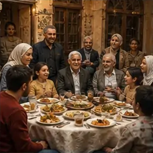 وێنەی پێکەنینێک لە ماڵێکی کۆنی بەغدا